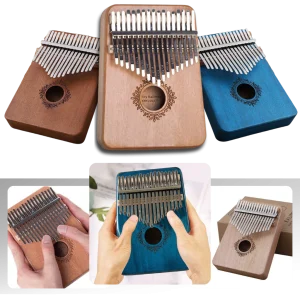17 tangenter Kalimba Tumpiano