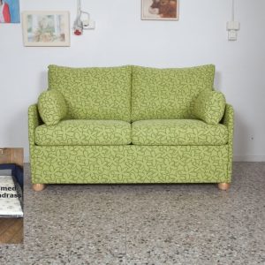 Romeo 2-sits soffa i insänt tyg