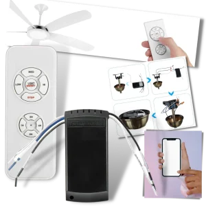 Universell fjärrkontroll för fläkt