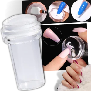 Nagelstämpel med skrapa