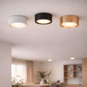 AluminBeam – Ultra Slim Rund LED Taklampa i Aluminium