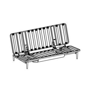 Colpus futonunderrede 140x200cm