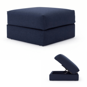 Cornila puff fotpall med förvaring från Danska Innovation Living