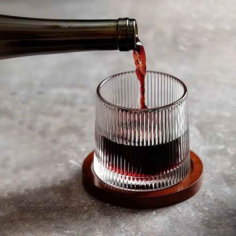 Eleganta roterande whiskyglas - Högkvalitativt blyfritt kristallglas för eleganta njutningsstunder. - Bild 5