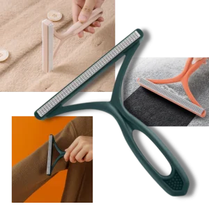 2 stycken dubbelsidiga luddborttagare