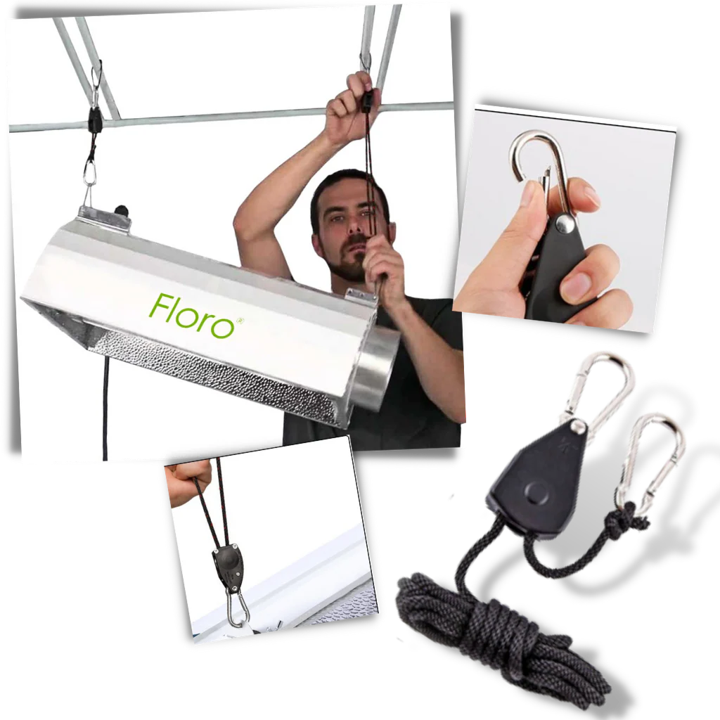 2-pack Justerbar repspännare - Bild 9