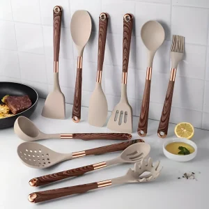 10-delars Silikon Köksredskapsset – Non-stick Kökredskap, Värmebeständig