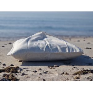 Överdrag till kudde 40 x 60cm i ekologiskt tyg.