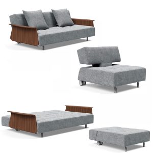 Long Horn Excess 3 med armstöd fåtölj set från Danska Innovation Living