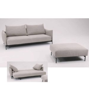 Malloy Bäddsoffa och fotpall paketpris från Innovation Living