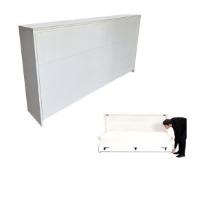 Sängskåp Monti sex pack helt i vitt