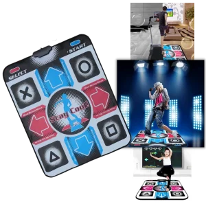 Glidfri dansmatta med USB