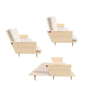 Onslunda futonbäddsoffa bäddmått 160 x 220 cm