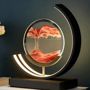Sand Glow – sandlampa med app och fjärrkontroll – dimbar med 3 ljusfärger
