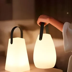 LumiShape – Bärbar Geometrisk LED-Bordslampa