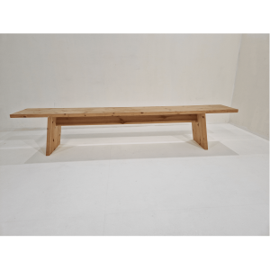 Rejäl furubänk Refurbished i Furu