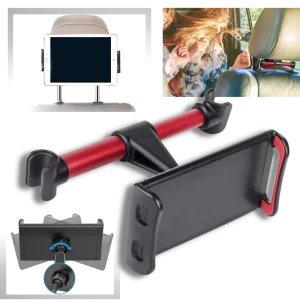 Hållare för surfplatta och telefon för baksäte