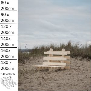 Polonia futonbäddsoffa bara träram