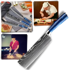 Japanska knivar i Atlantic Blue-serien