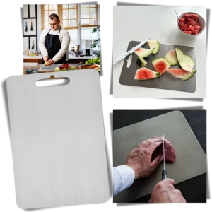 Reptålig skärbräda i titan